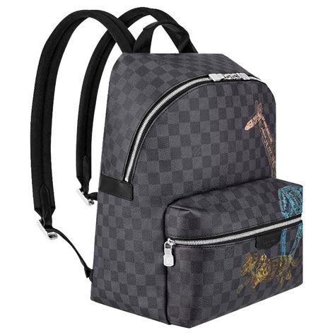 louis vuitton white and grey|grey Louis Vuitton backpack.